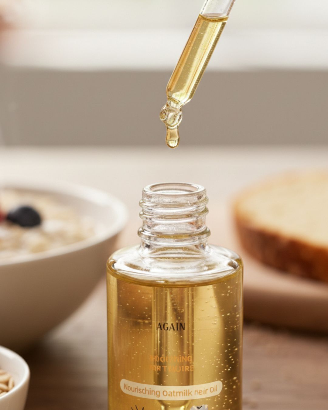 nourishing oatmilk hair oil