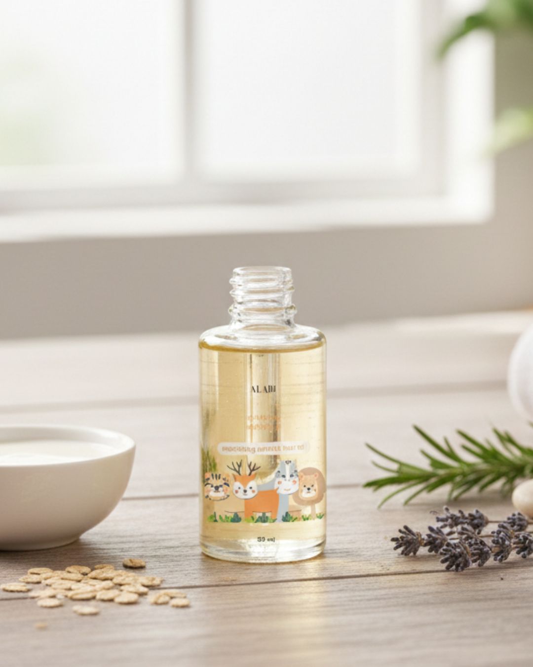 nourishing oatmilk hair oil